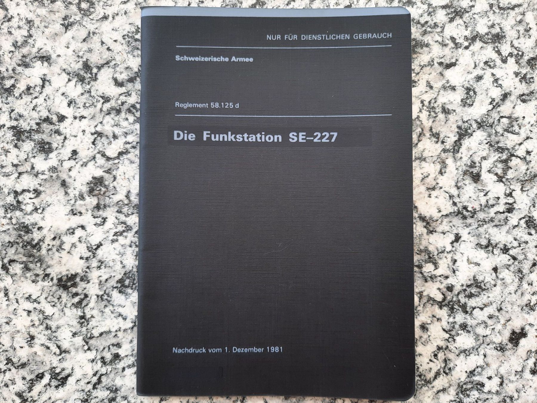 Libri: Die Funkstation SE-227 – Usato da Ruswil venduto da Sammlergeist