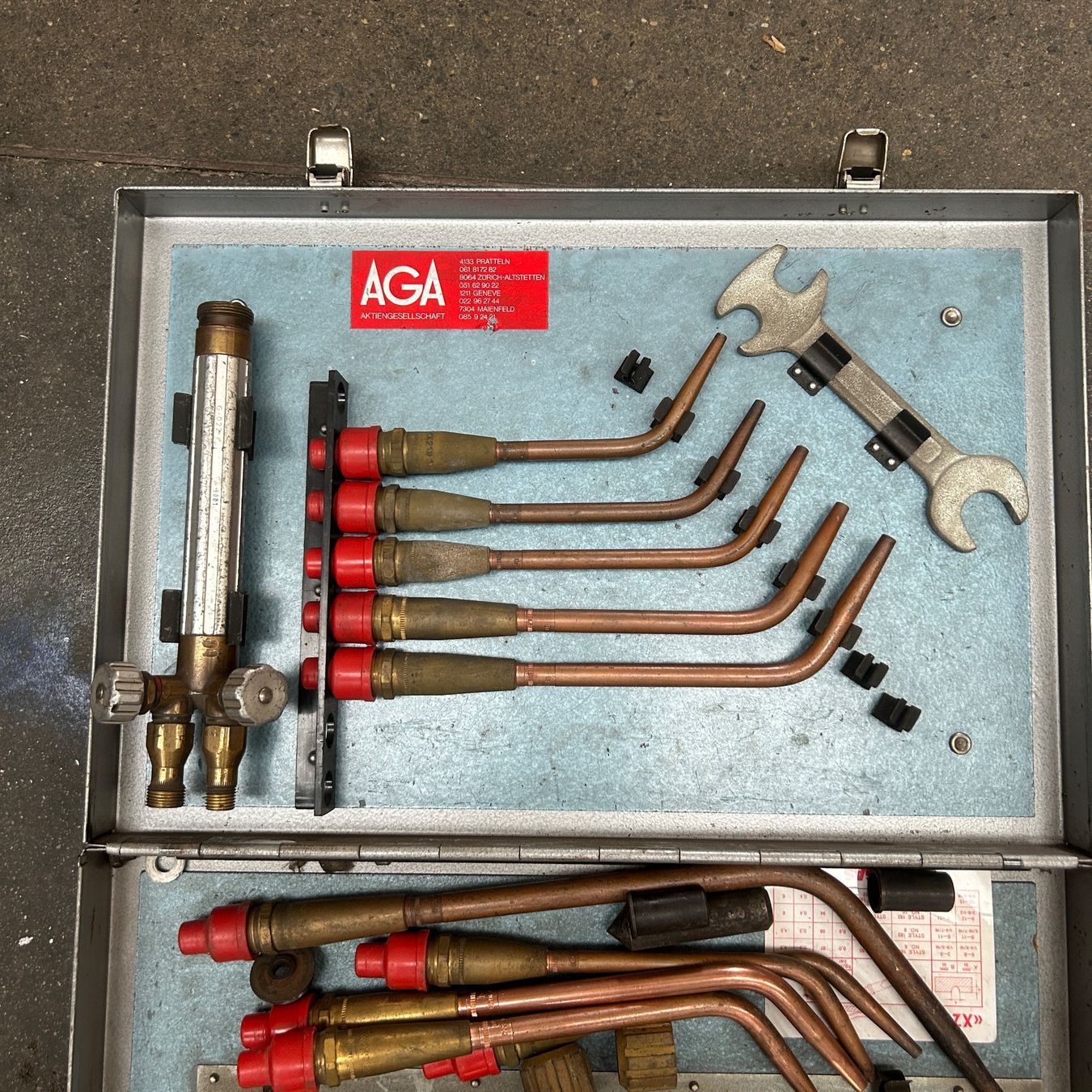 Aga Löten & Schweissen: AGA Autogen Brenner und Schneider Set – Gebraucht aus Untersiggenthal von sinamoll 2