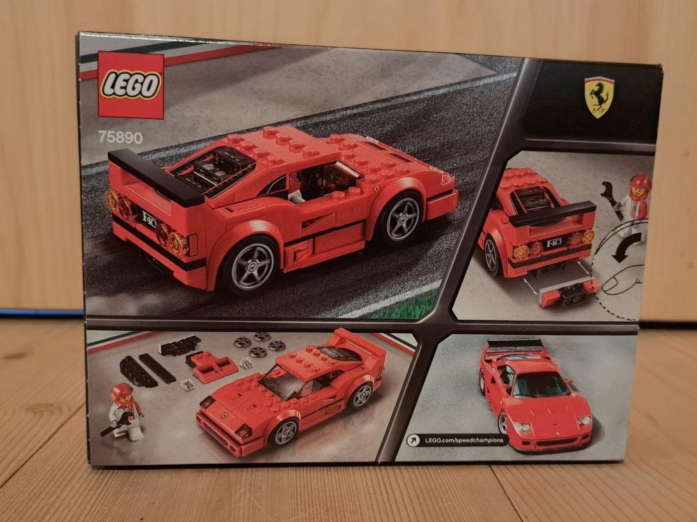 Lego Baukästen: Lego Ferrari F40 75890 – Neu und originalverpackt aus Lenk im Simmental von Kadett8 1