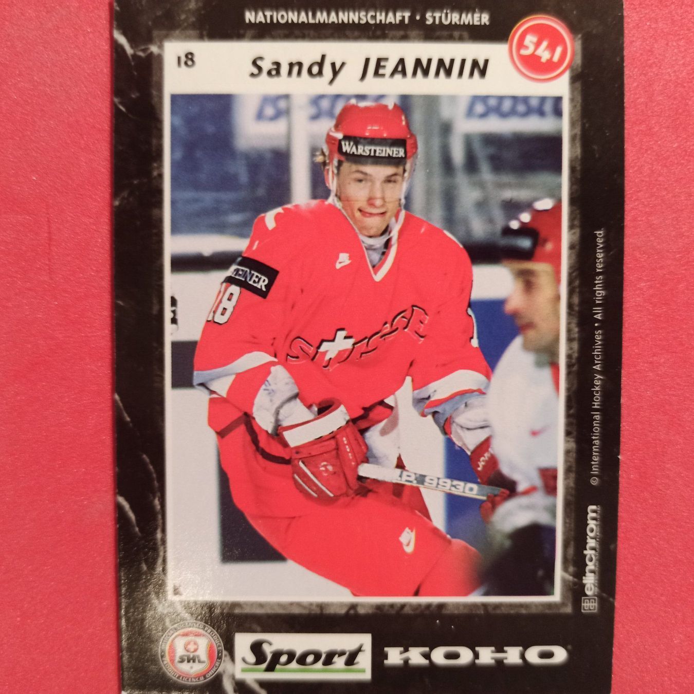 Cartes à collectionner: Sandy Jeannin - Schweizer Nati Card - 1996/97 – D'occasion à Dübendorf par kb86_MOVIE 1
