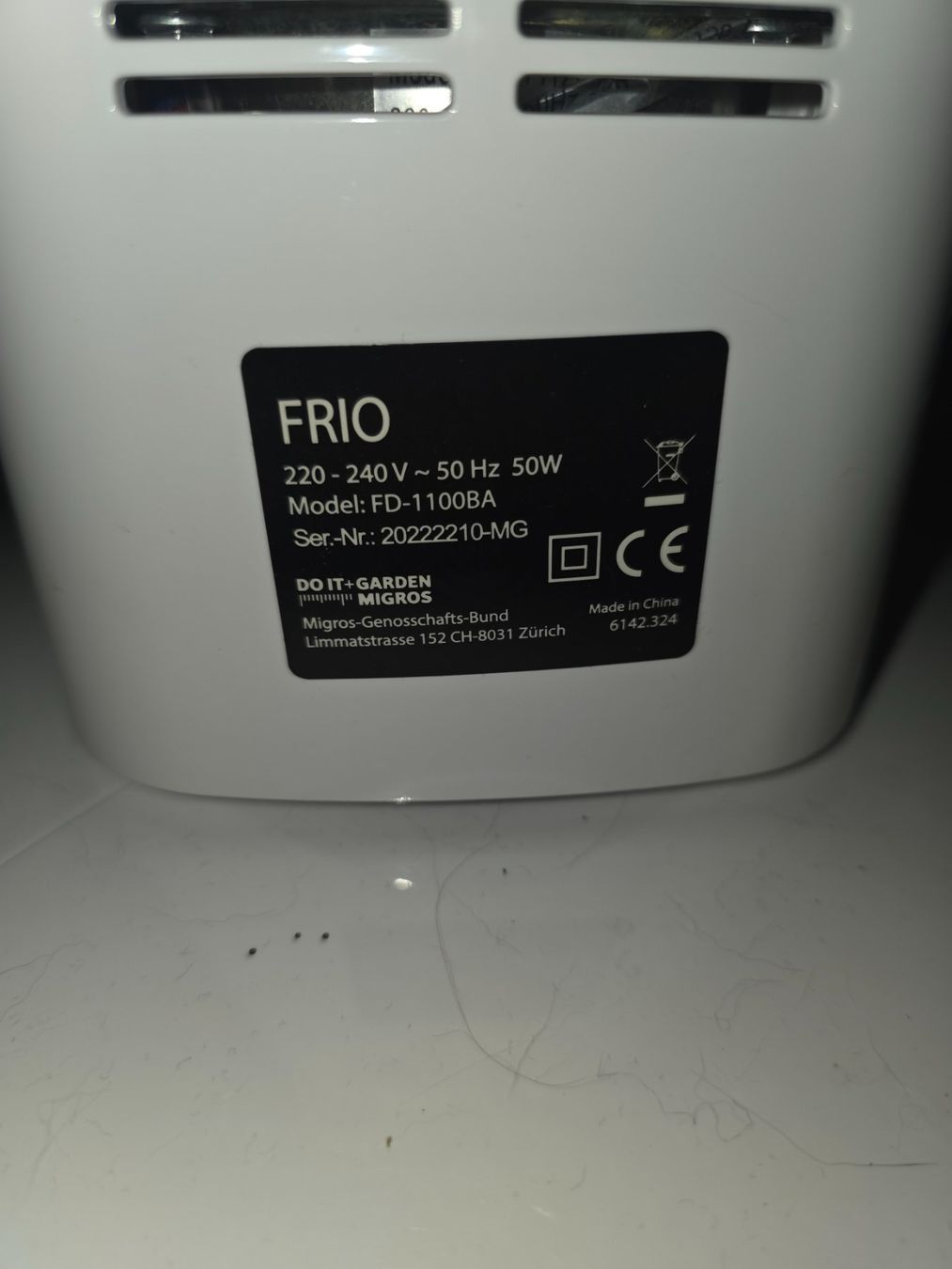 Migros Ventilatoren: Frio Turmventilator FD-1100BA. – Neu (gemäss Beschreibung) aus Geuensee von Jan_7__ 3