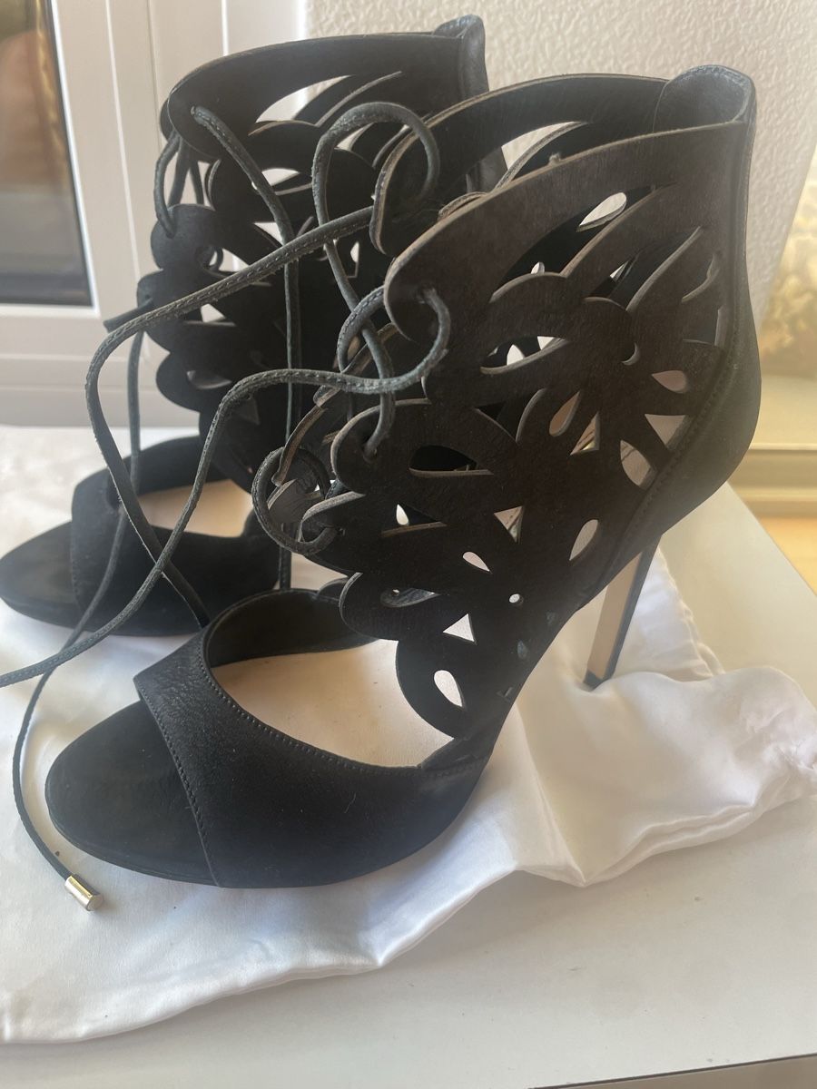 Scarpe da donna: Guess Schnürschuhe High Heels Gr. 36 schwarz – Nuovo (secondo la descrizione) da Winterthur venduto da Lili3435 1