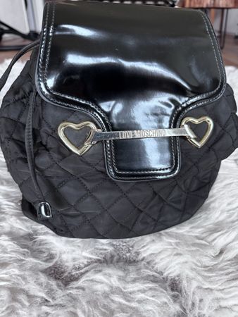 Love Moschino Black Backpack