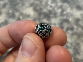 Pandora Charm, Silber 925, mit Türkis Emaille ✨