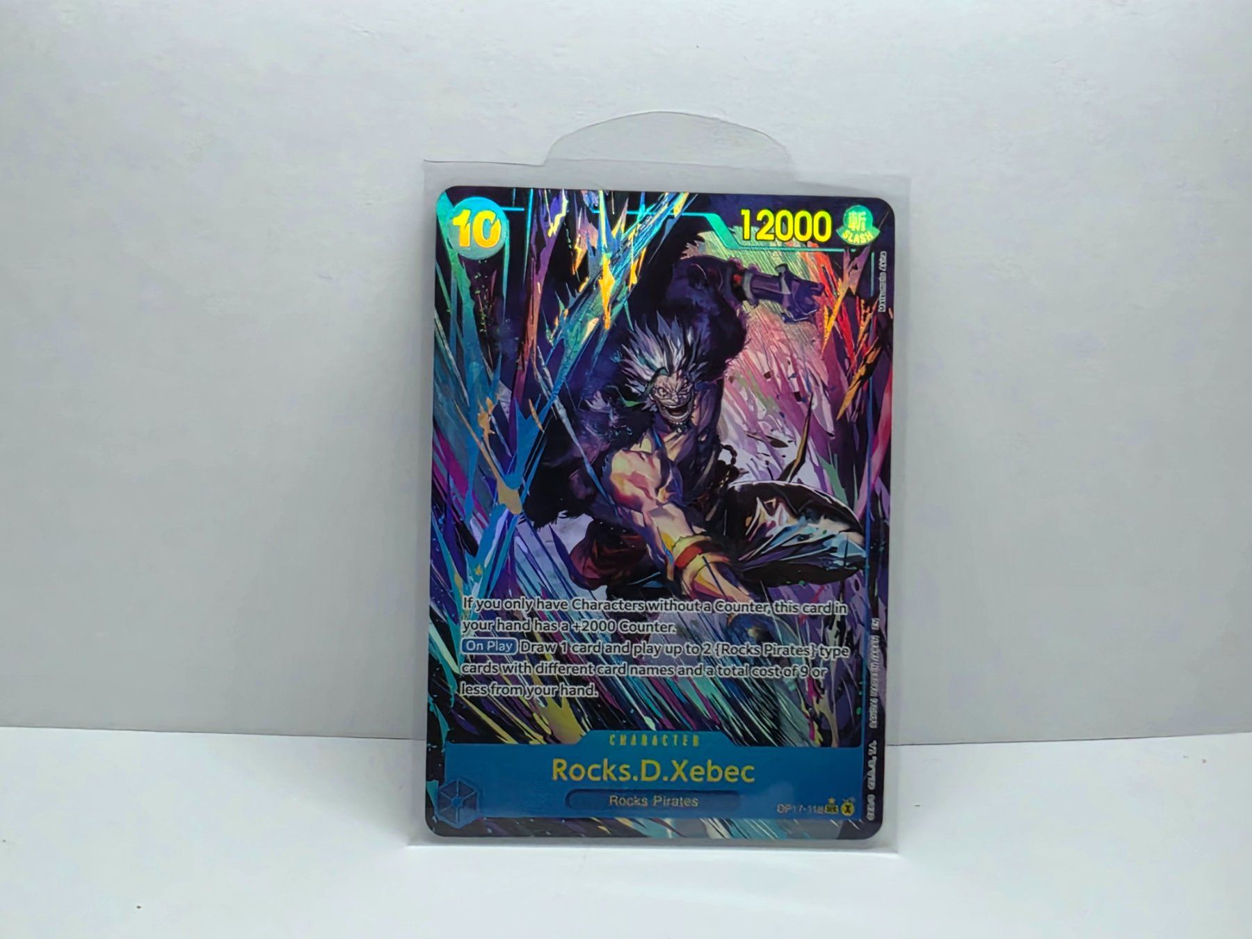 Bandai Sammelbilder & Trading cards: One Piece Rocks.D.Xebec OP17-118 AA SEC – Neu (gemäss Beschreibung) aus Biel/Bienne von ManaTavern