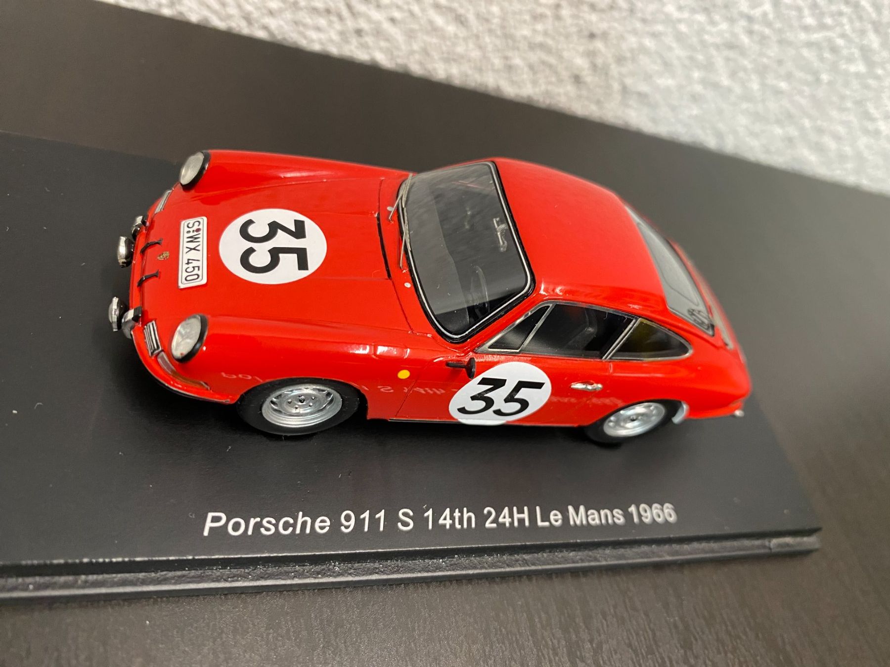 Spark Modellini d'auto: Porsche 911 - 1966 - Spark 1:43 – Nuovo e nell'imballaggio originale da Niederhasli venduto da Yotanke50 1