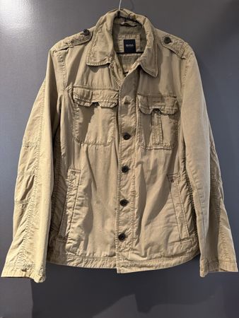 Hugo Boss Herren Jacke, Olivegrün, Grösse 50