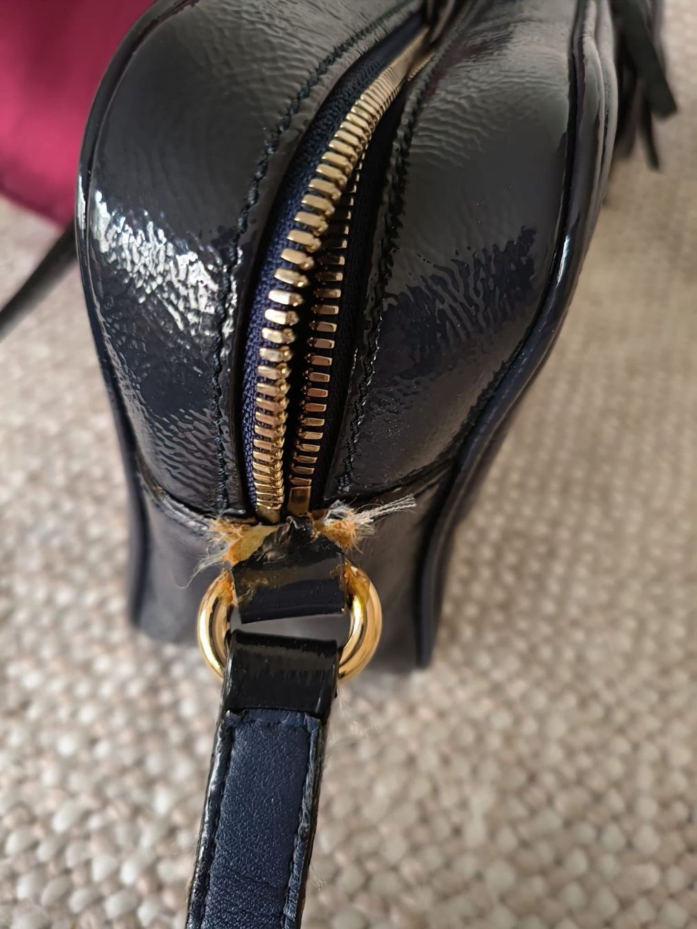 Gucci Altro in  Abbigliamento & Accessori: Gucci Soho Navy blue with gold hardware – Usato da Grand-Lancy venduto da starfish1980 5