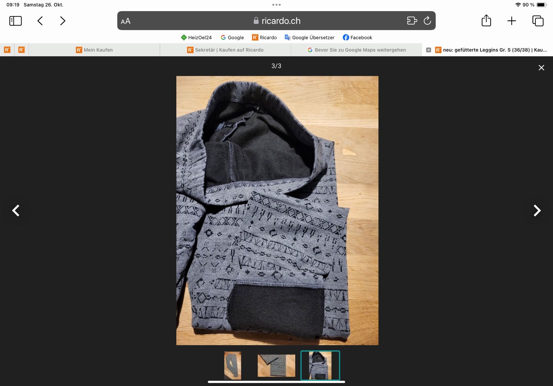Leggings: Winter leggins gr s – Neu und originalverpackt aus Langnau am Albis von Judithsebi 2