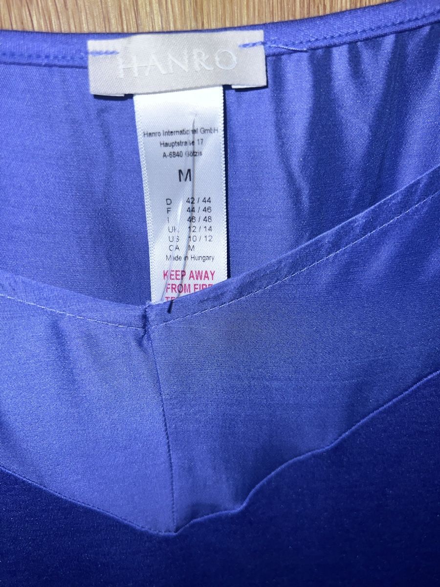 Hanro Negligees & Pigiami: Sommer Nachthemd HANRO M Modal/Seideneu – Nuovo (secondo la descrizione) da Dornach venduto da samuti 1