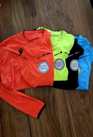 Macron 24 Schiedsrichtertrikot PONNET, langarm Kit Grösse XL
