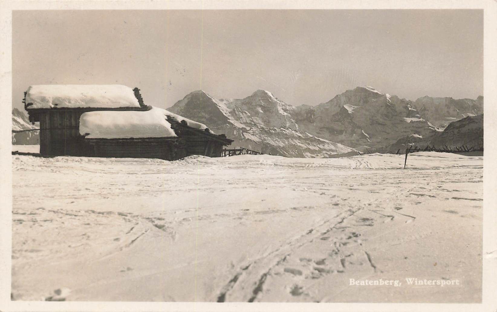 Ansichtskarten: Beatenberg wintersport – Gebraucht aus Biasca von Blenio71