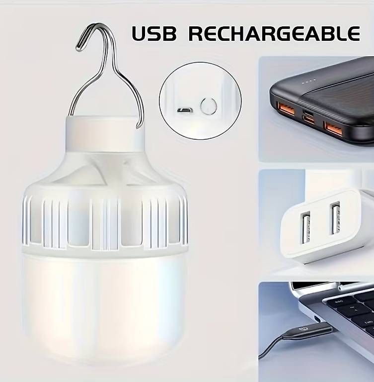 Lampade: Neue USB aufladbare Camping-Lampe in weiss – Nuovo e nell'imballaggio originale da Altenrhein venduto da marcow313 1