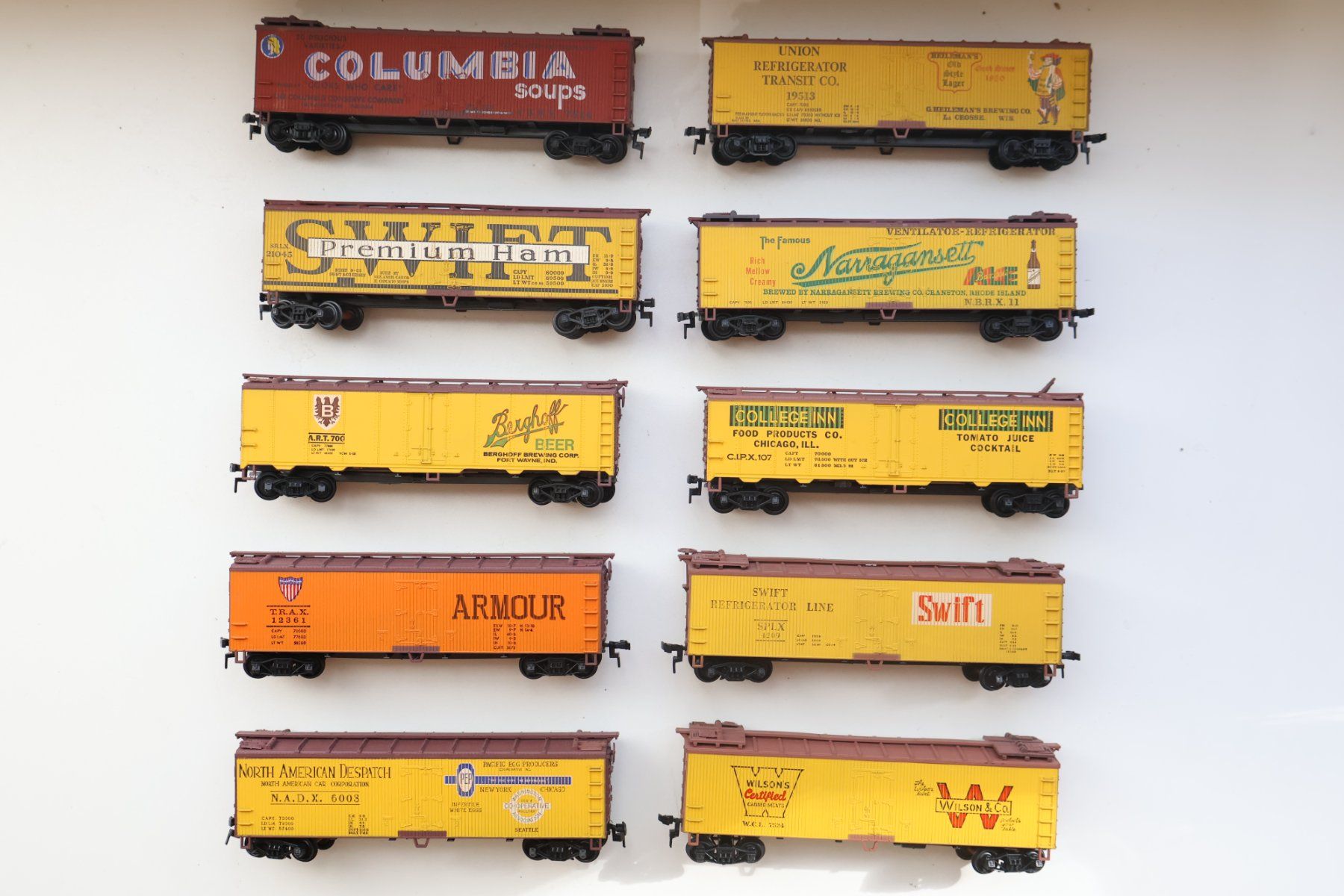 Modellini di ferrovie: 10 x US Güterwagen Set - H0 – Usato da Winterthur venduto da Monstera 5