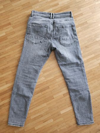 Zara Jeans grau, Grösse 40, neuwertig - Frühlingshit!