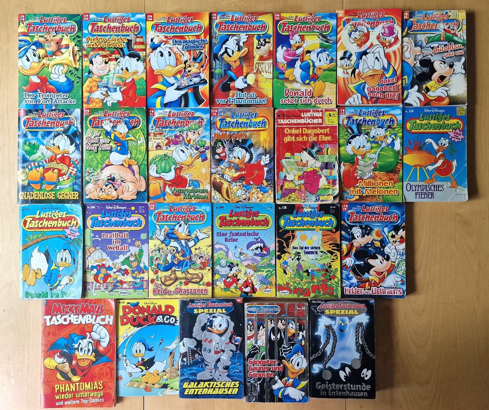 Fumetti: 81 Disney-Comics: 68 LTB + Donald Duck + Super Picsou – Usato da Bern venduto da happy-baking.ch 1