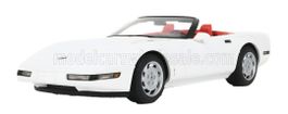 CHEVROLET - CORVETTE C4 CABRIOLET 1995 - WHITE 1/18 NEU