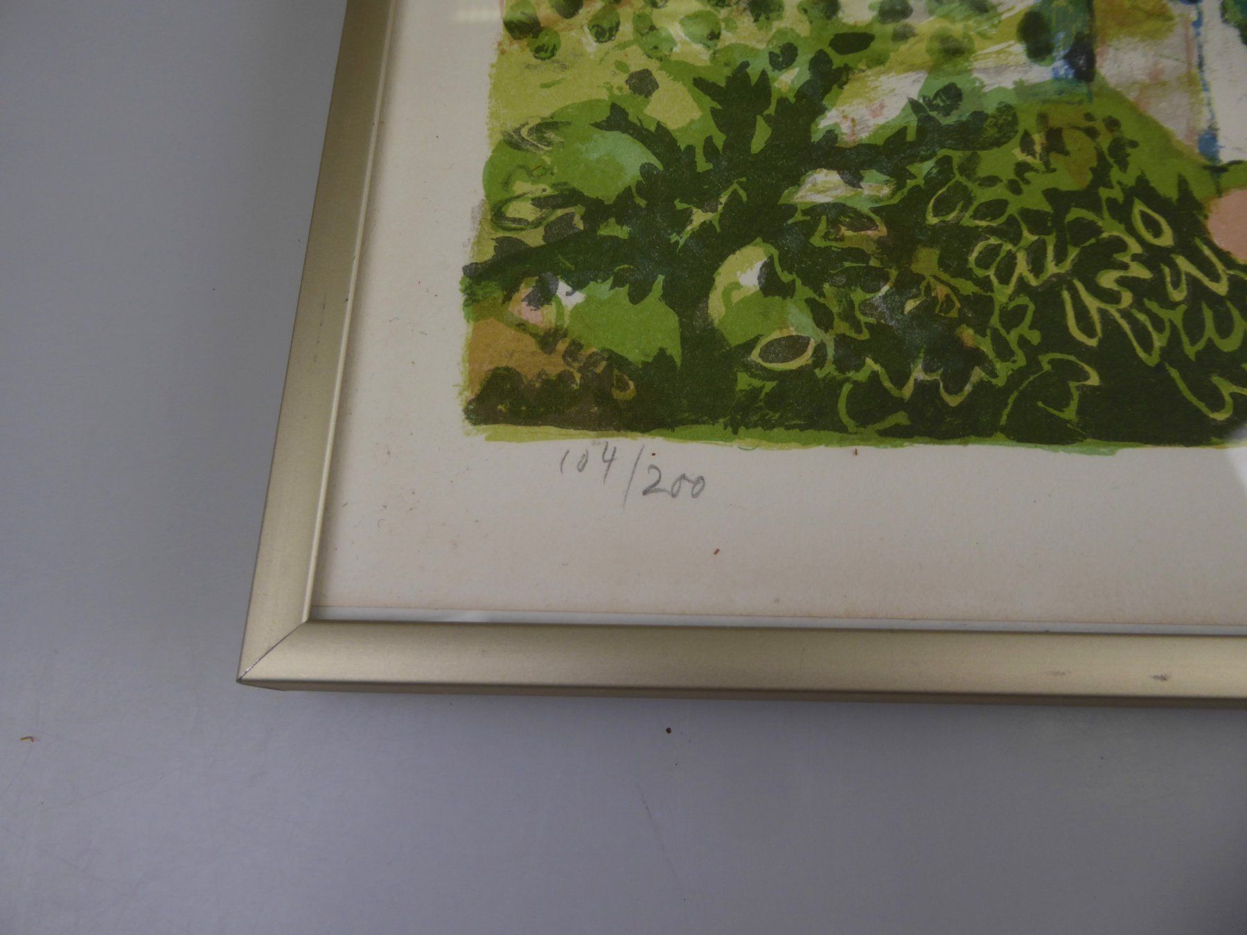 Grafica & Litografie: Farblithografie Rolf Gfeller – Usato da Volketswil venduto da brockipfannenstil 1