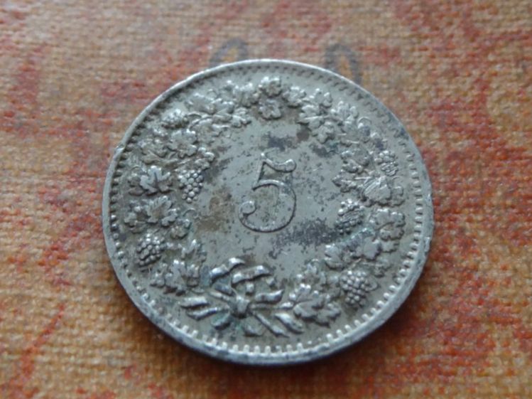 Tutti le monete: 5 Rp. 1969  (A) – Usato da Romanel-sur-Lausanne venduto da Swift13 1
