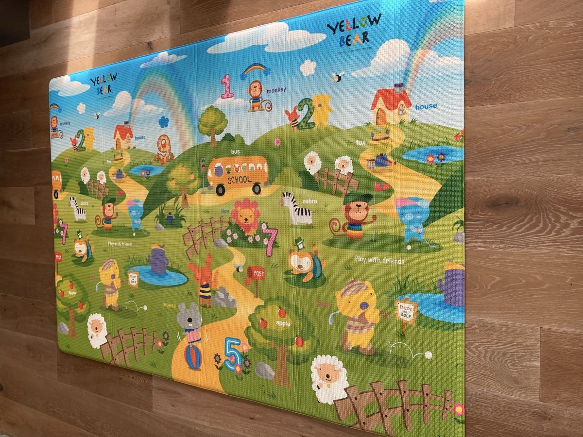 Tappeto da gioco: Spielmatte Yellow Bear Gr. 180x 130 – Usato da Full-Reuenthal venduto da Firu 1