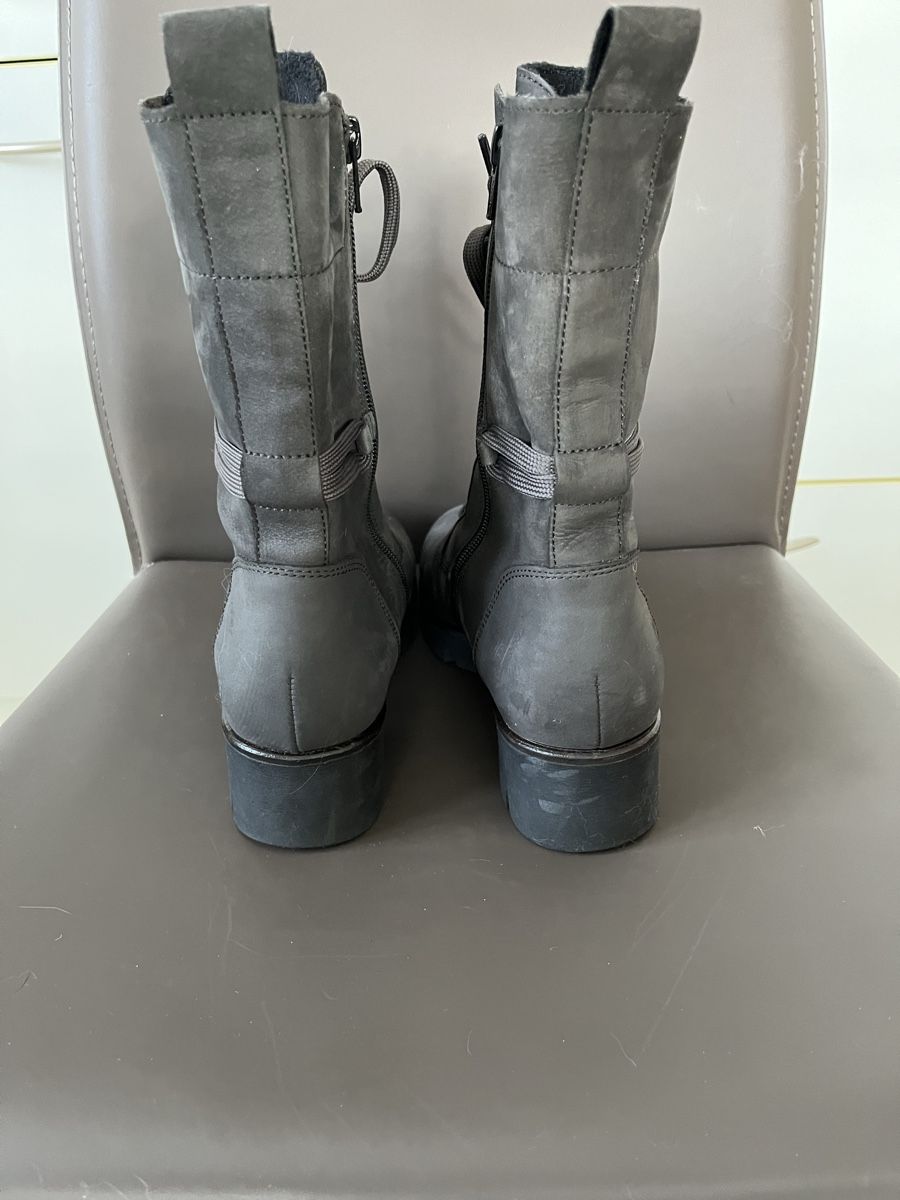 Gabor Damenschuhe: Gabor Schnürstiefel, Gr. 39, Grau – Gebraucht aus Chur von Cougar1998 3