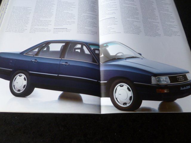 Audi Documenti: Audi 200 Prospekt 1984 – Usato da Zofingen venduto da sosalinos01 4