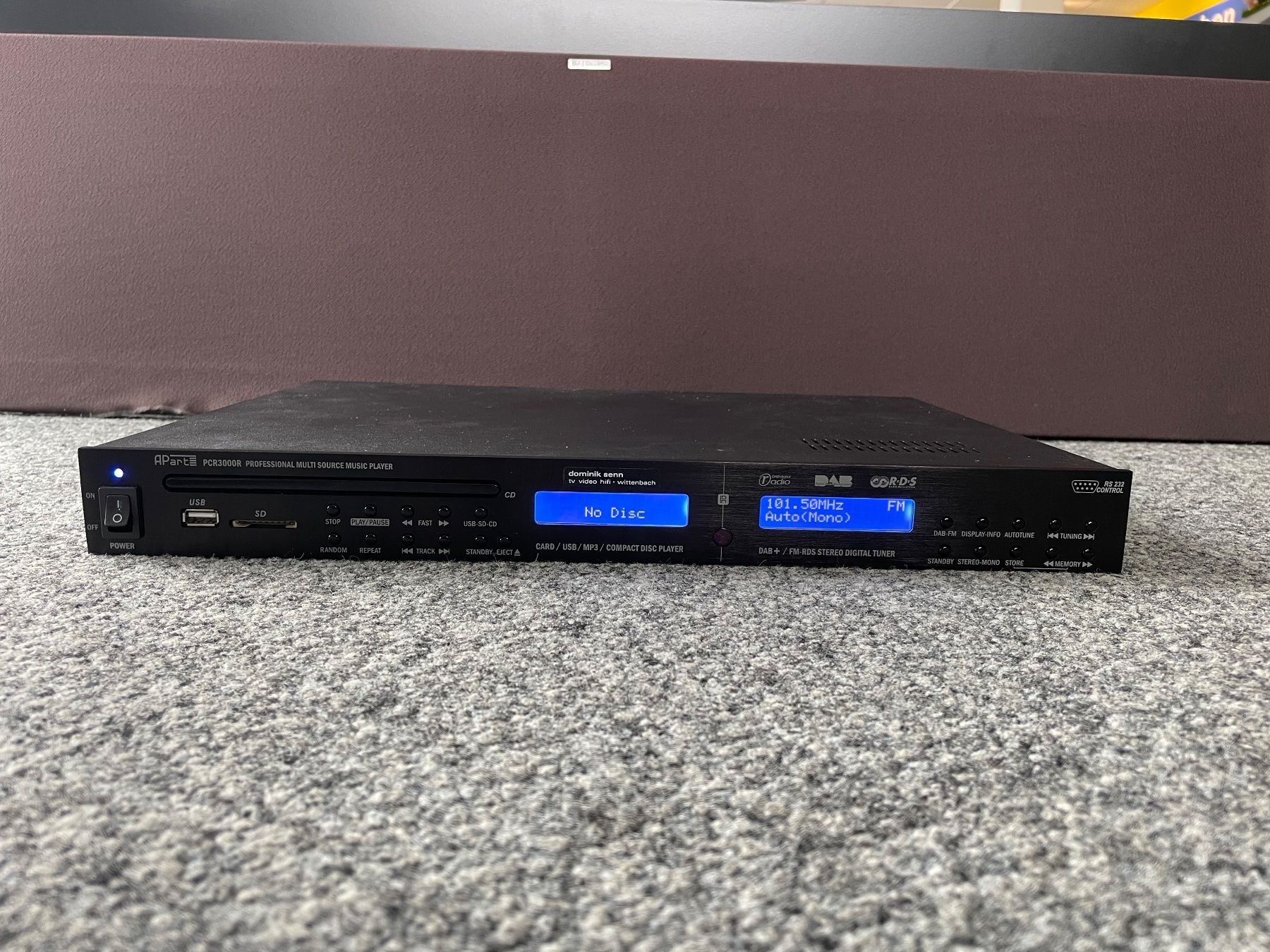 Sistemi audio & multimediali: Multimedia-Player PCR3000R CD USB SD DAB+ Tuner – Usato da Freidorf TG venduto da DOSE61