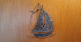 Bateau 3D déco/ Hingucker Garantiert /Schöne Handarbeit