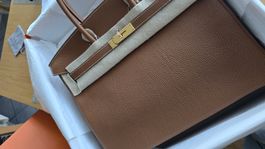Hermes Birkin 35 Gold Togo Ghw B Orireceipt23