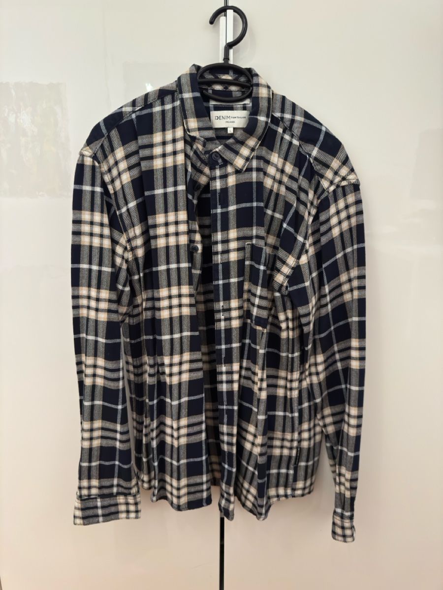 Tom Tailor Camicie: Tom Tailor Denim Relaxed Flannel Shirt – Usato da Wetzikon ZH venduto da hypebeast