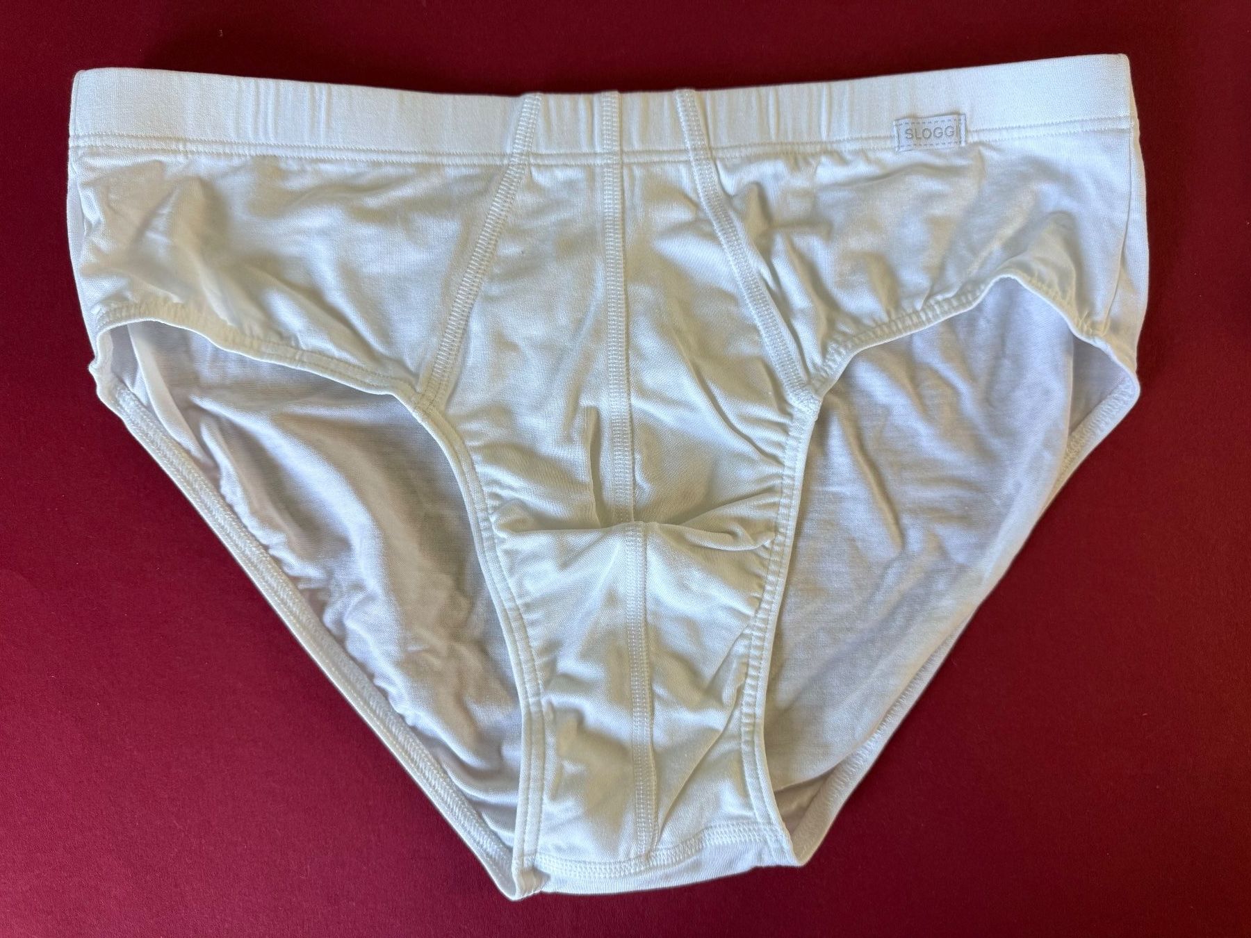 Sloggi Biancheria intima: SLOGGI men, Slips Midi BASIC SOFT, Grösse L, 2 Stück Weiss – Nuovo e nell'imballaggio originale da Rudolfstetten venduto da gst_g7xl 4