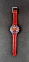 Swatch Aqua Chrono Red Harbour SBG100