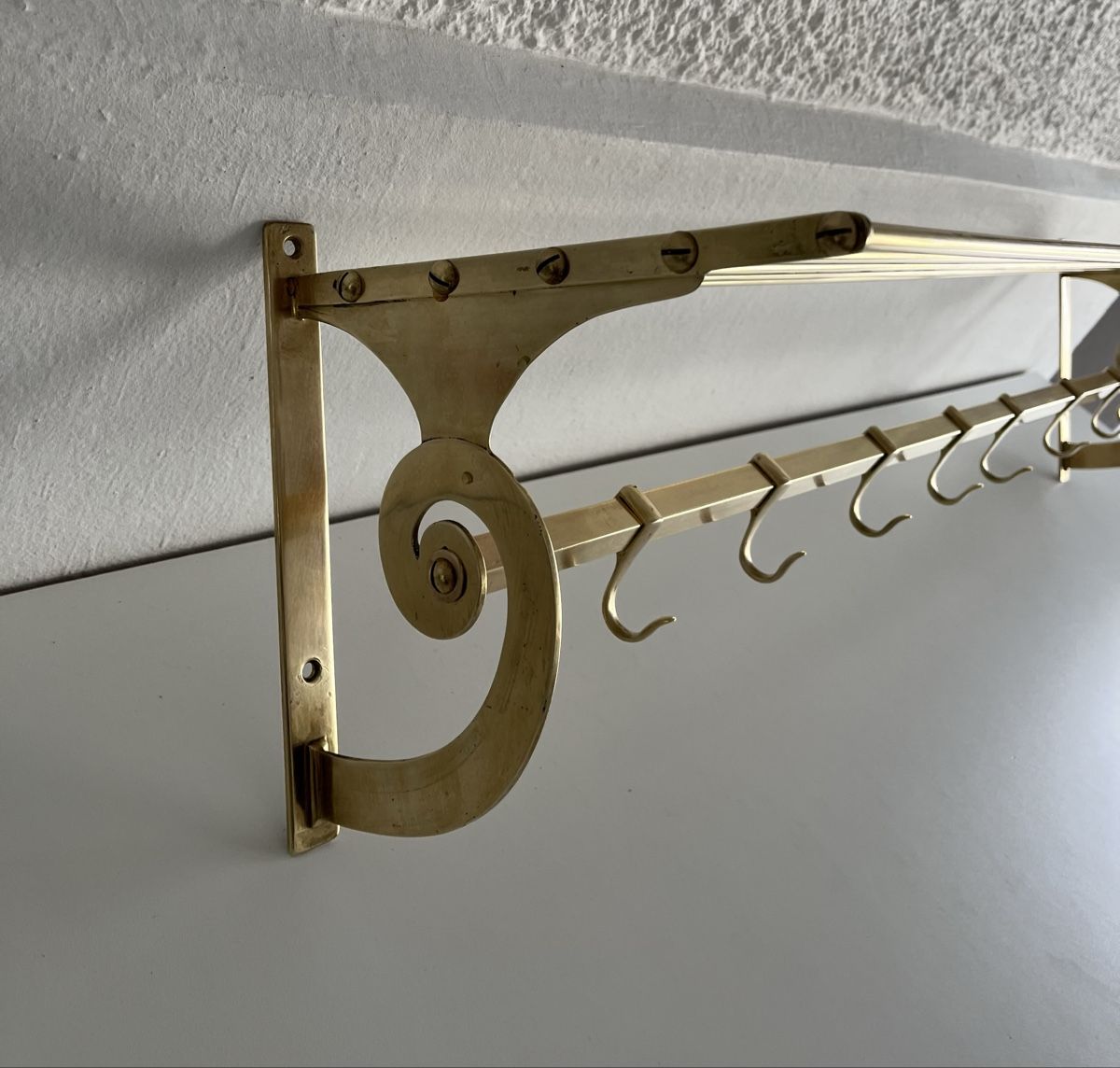Guardaroba: Vintage Garderobe aus Messing  – Usato da Wetzikon ZH venduto da seli03 1