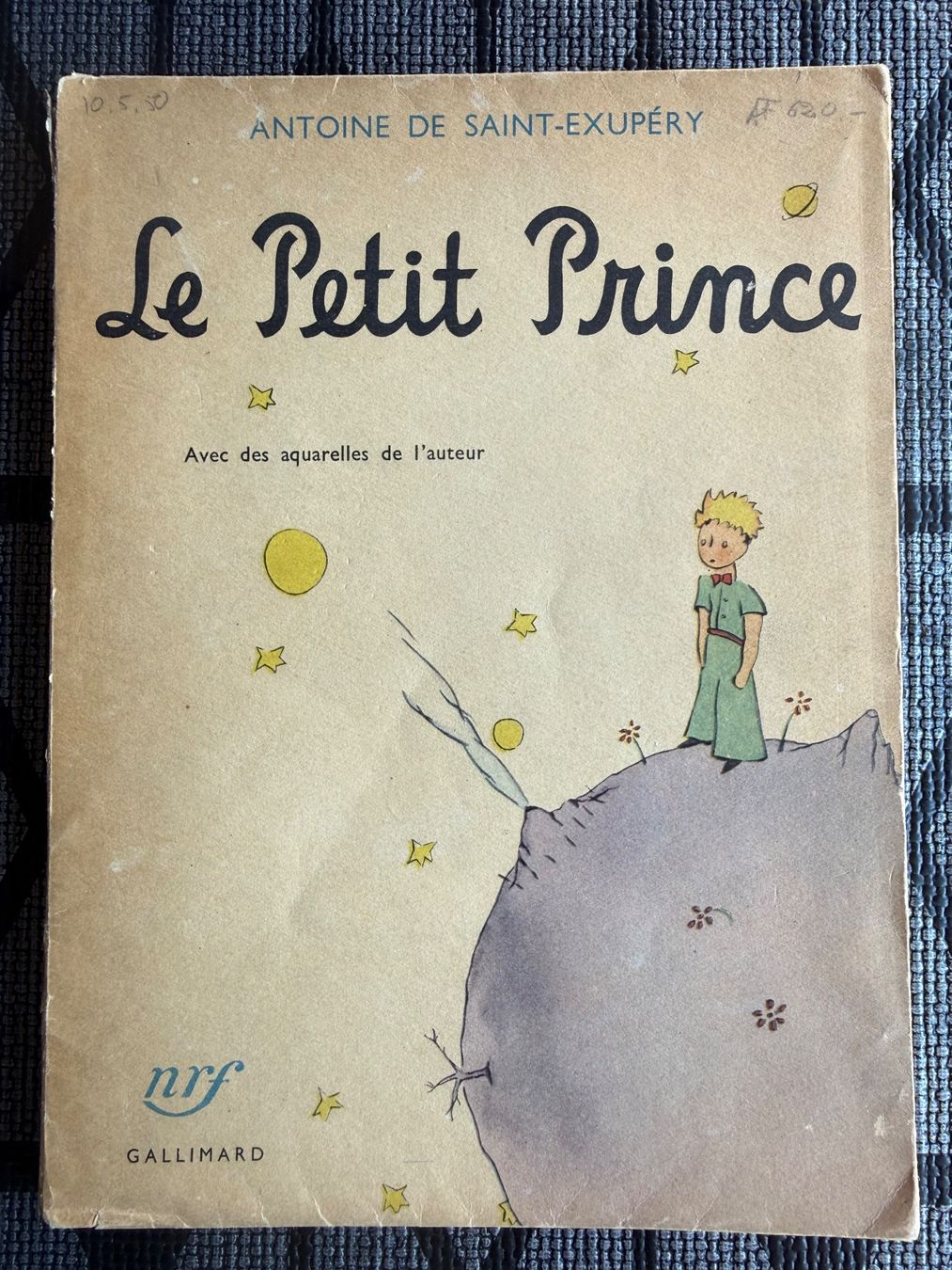Libri: Le Petit Prince Gallimard 1949 mit Umschlag – Usato da Itingen venduto da uhu777