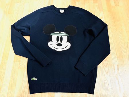 Rarität! Exkl. Wollpulli von Lacoste (Micky Maus). Neuw.! S