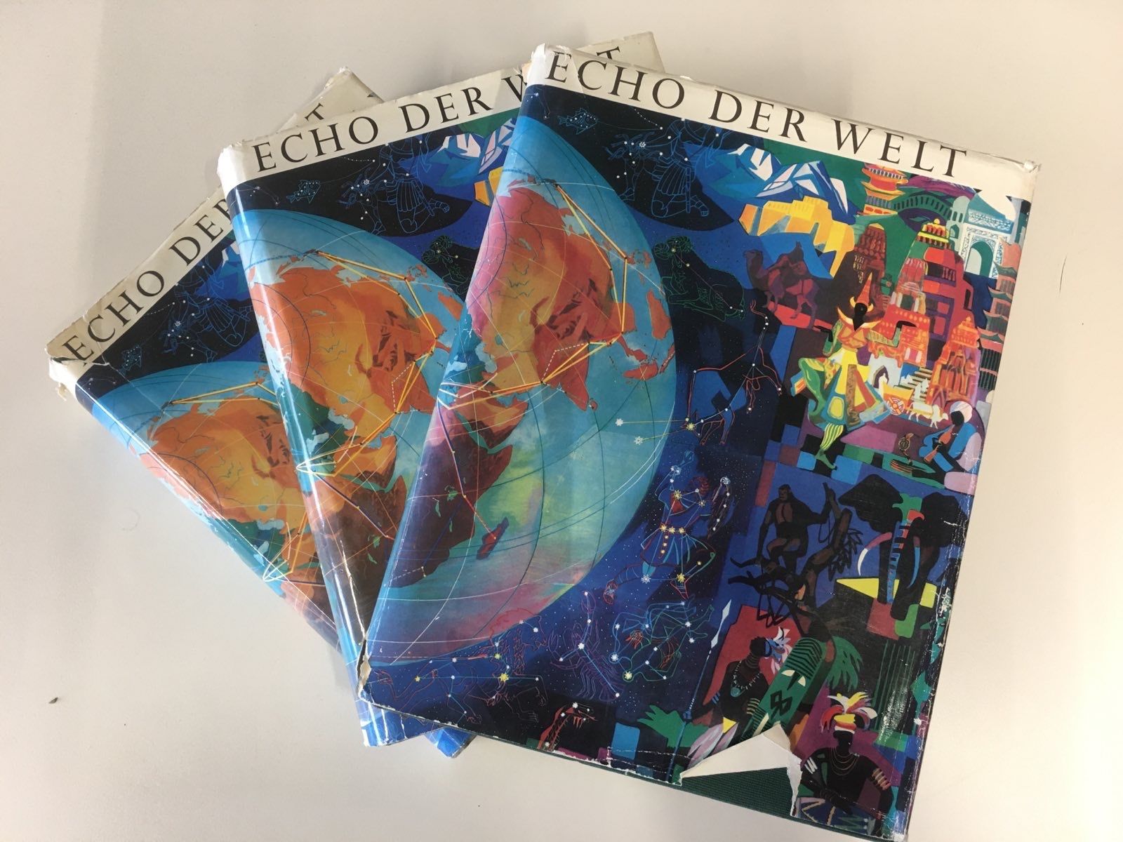Libri: Echo der Welt in drei Bänden – Usato da Biel-Benken BL venduto da AngiSchaefer 1