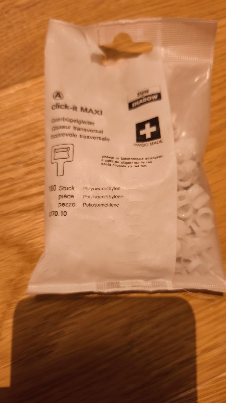 Altro per la casa: Vorhanggleiter click-it MAXI 100 Stück – Nuovo (secondo la descrizione) da Chur venduto da MrConverse