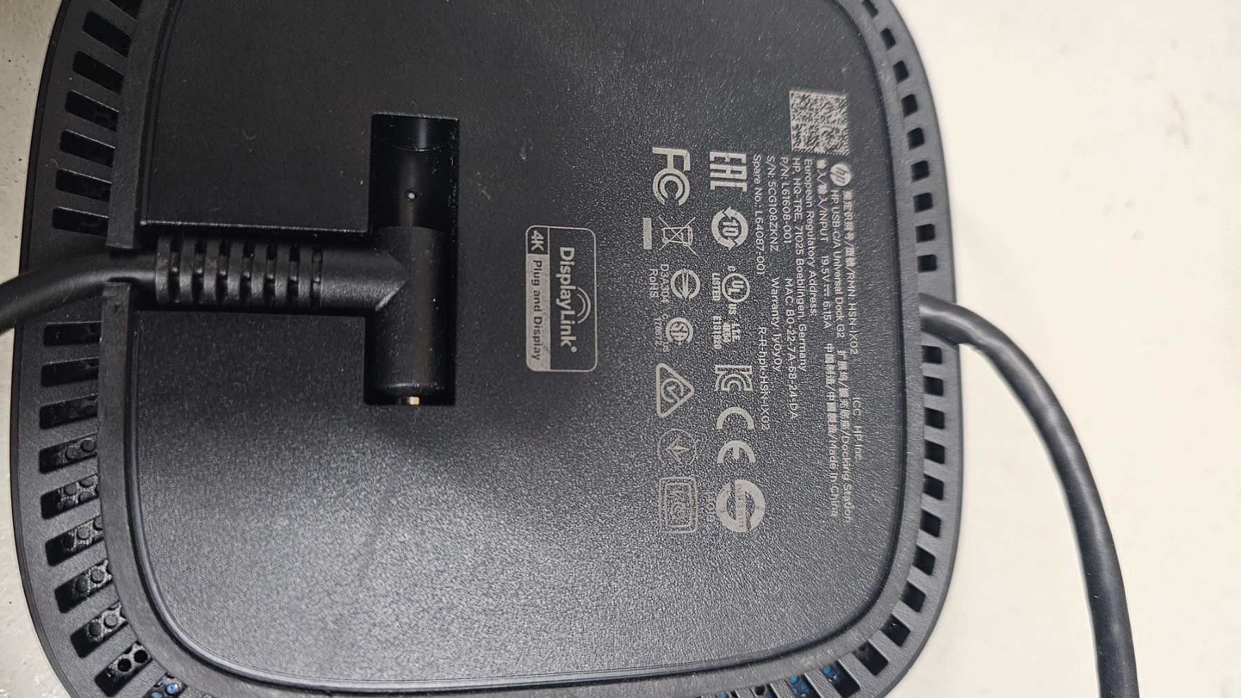 Hewlett Packard Docking station: hp dockingstation displaylink 4k – Usato da Eglisau venduto da ruscyo12 3