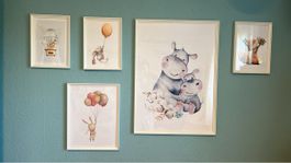 7 Bilder für Kinderzimmer