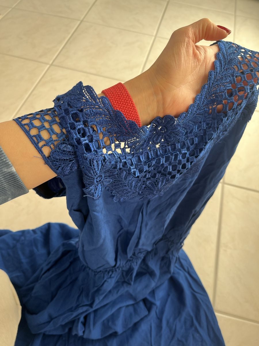 Vestiti: Blaues Damen-Maxikleid, Grösse S – Usato da Bretzwil venduto da Olga_KroXa 6