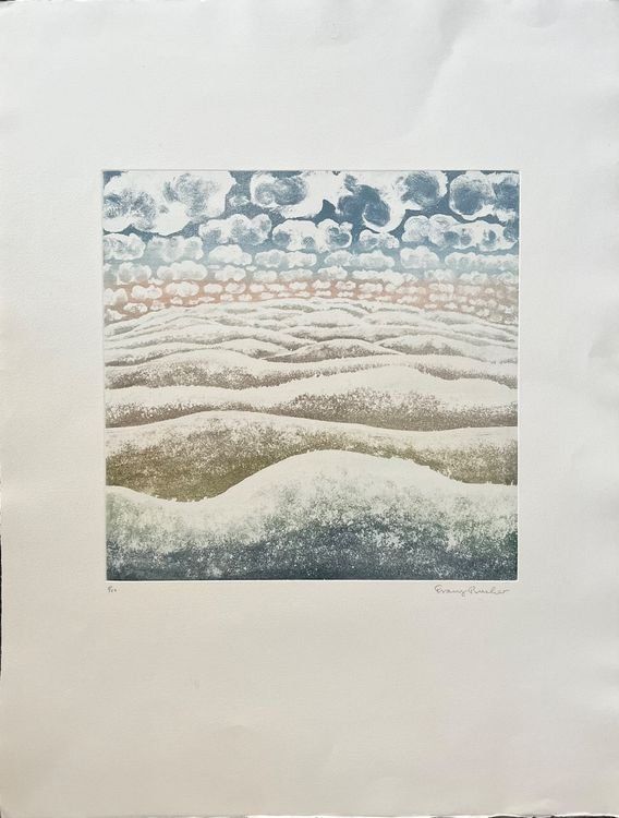 Grafiken & Lithographien: FRANZ BUCHER RADIERUNG SIGNIERT NUMMERIERT – Gebraucht aus Gersau von kunst-online 7
