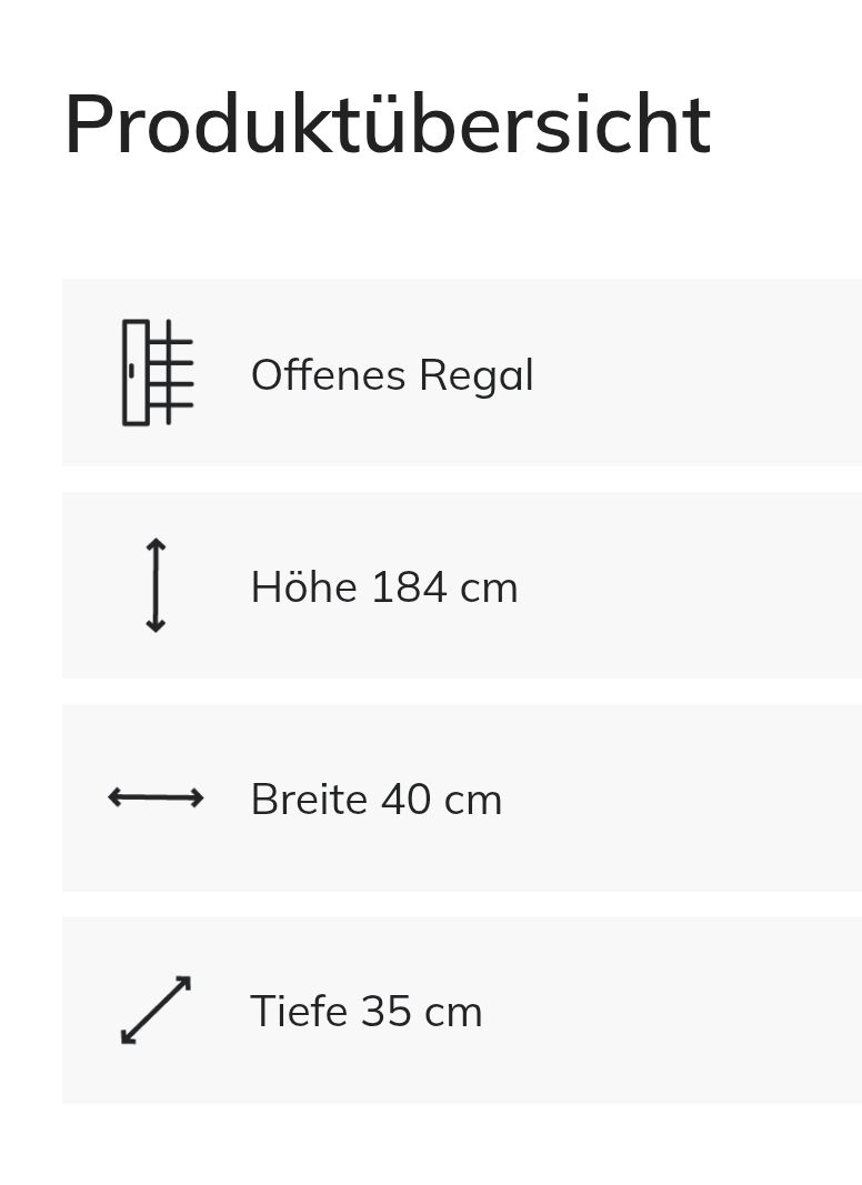Scaffali: Praktisches Regal – Nuovo (secondo la descrizione) da Niederscherli venduto da Pemela 2