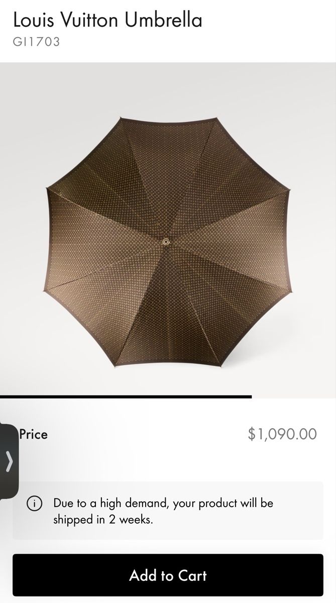 Regenschirme: Regenschirm Louis Vuitton Monogramm  – Neu (gemäss Beschreibung) aus zürich von Bailey17 9