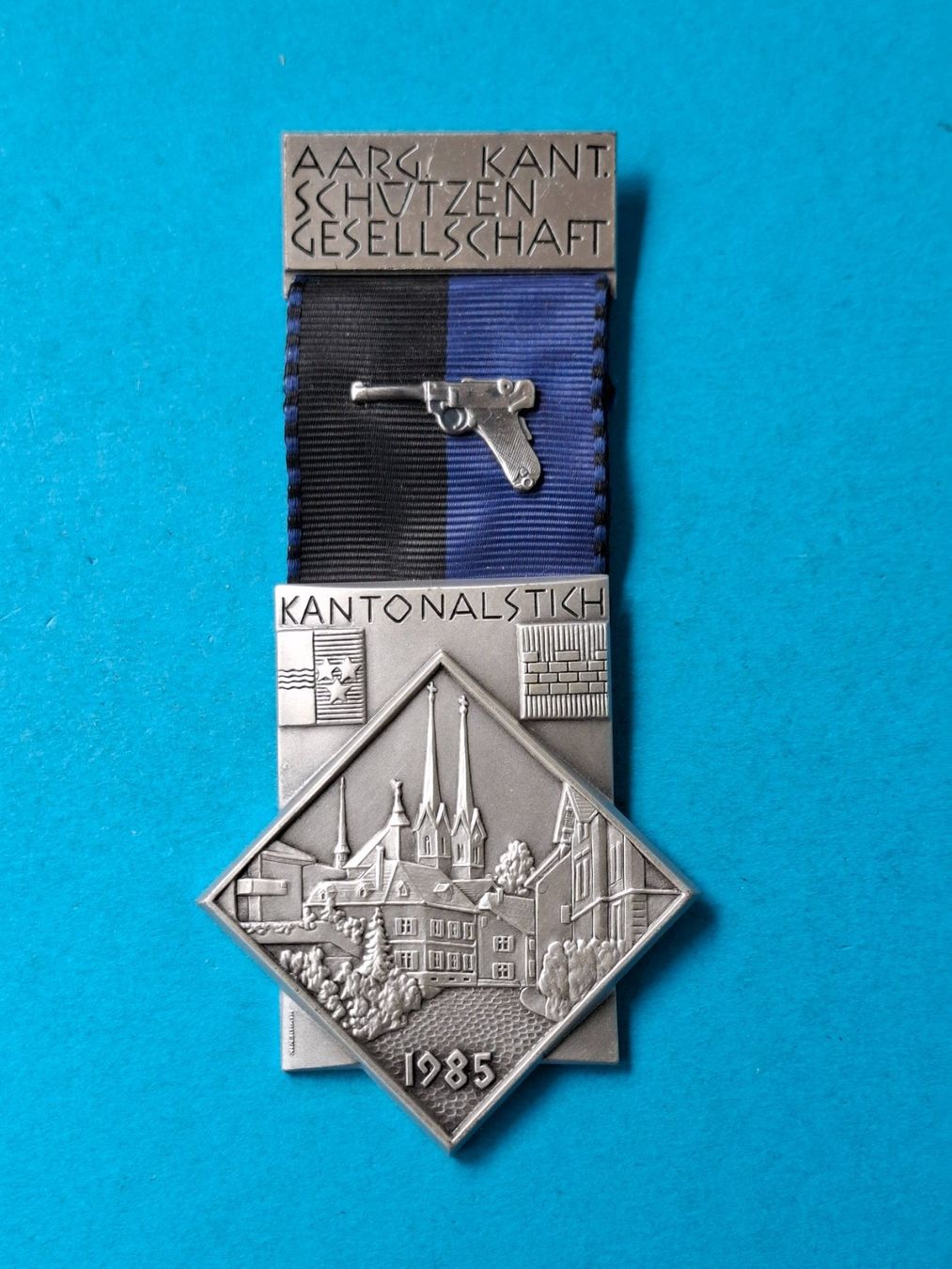 Medaillen: Aargau Kantonalstich 1985 (N501) – Gebraucht aus Schwanden GL von Suvorov 2