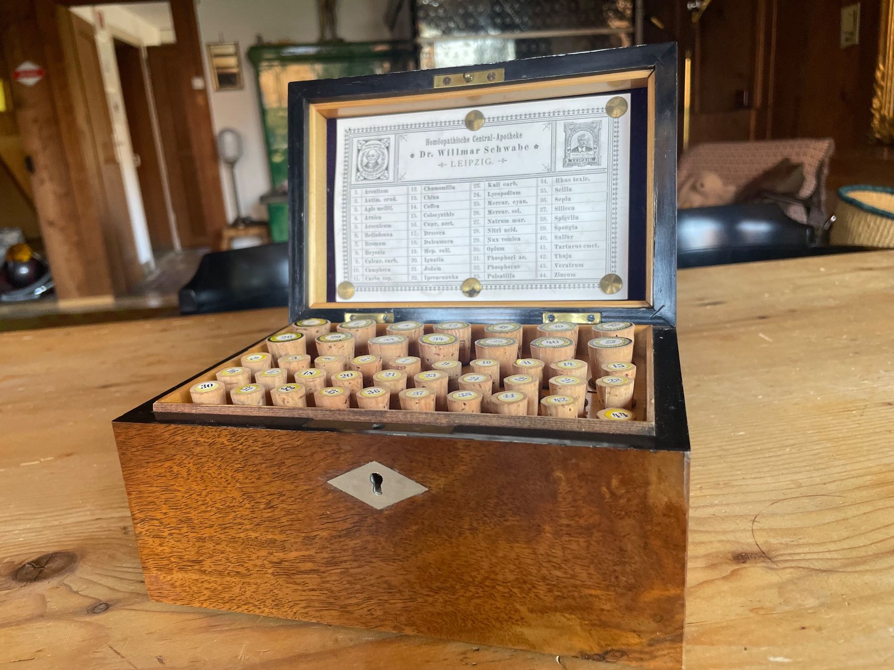 Kit di pronto soccorso: antike Homeopathische Apotheke – Usato da Oberstammheim venduto da rita.nussbaumer