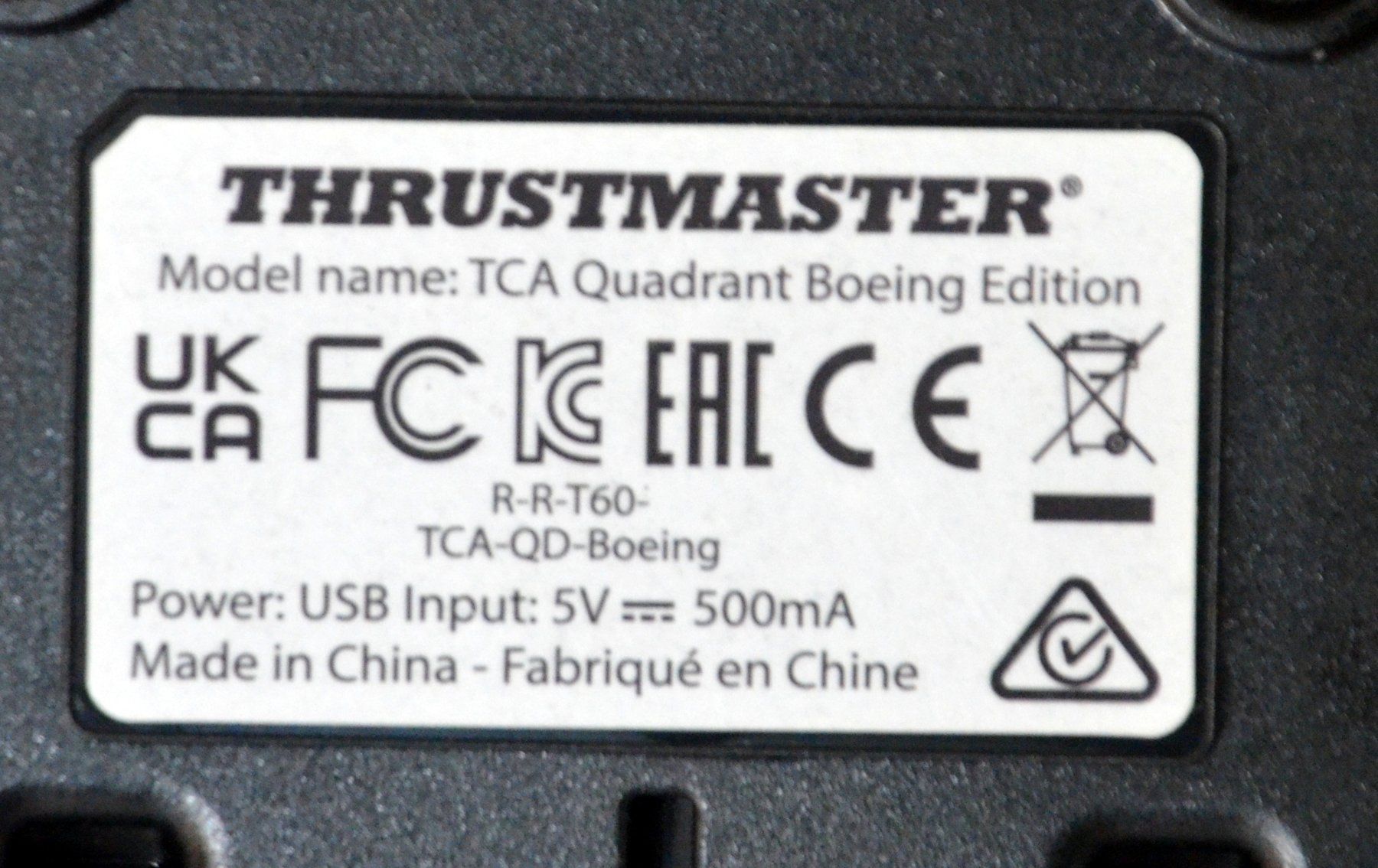 Thrustmaster Controller: Thrustmaster TCA QuadrantBoeing Flight Simulation PC XboxOne – Usato da Collonges venduto da arashee 8