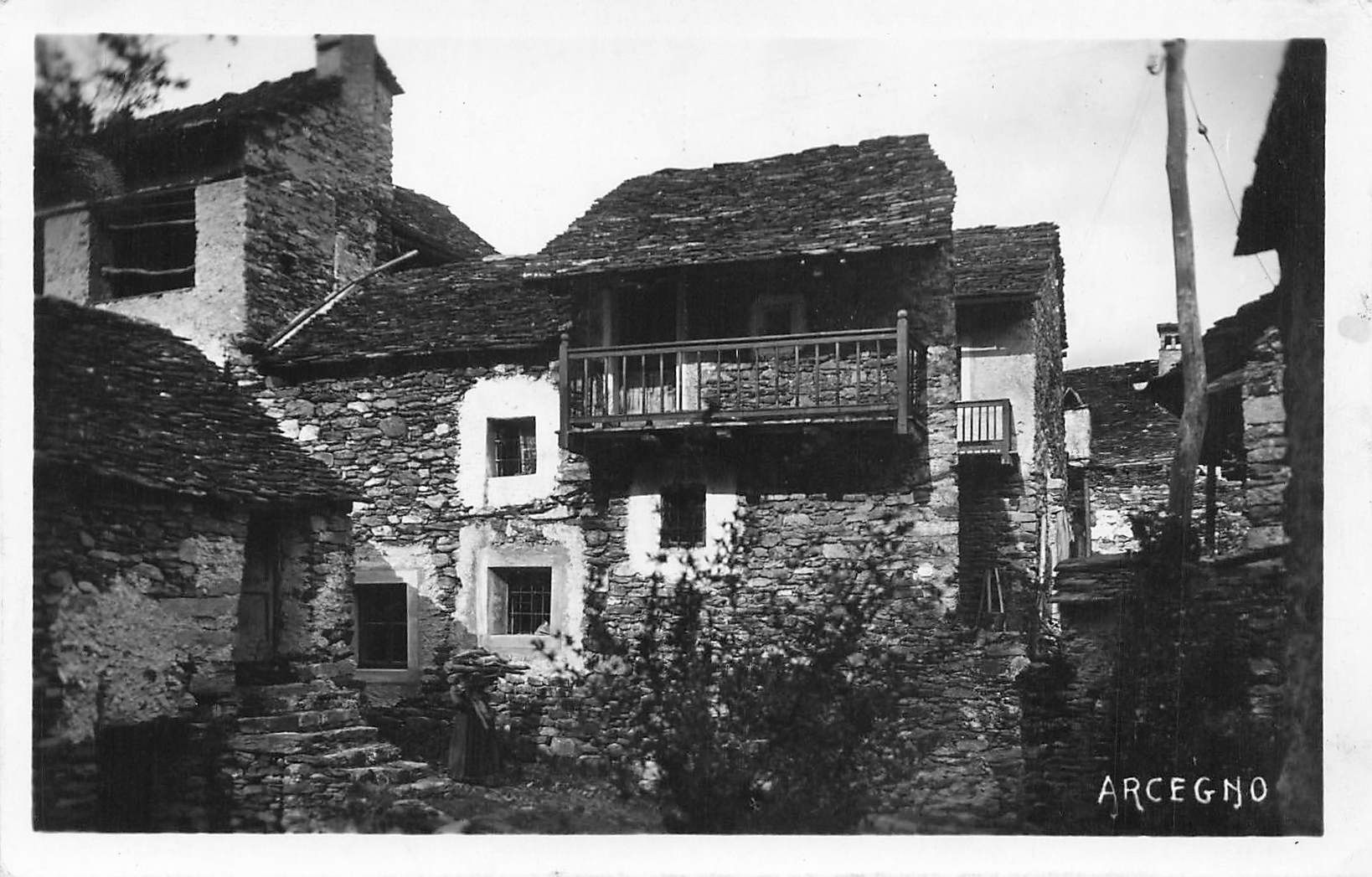 Cartoline postali: Arcegno – Usato da Biasca venduto da Blenio71