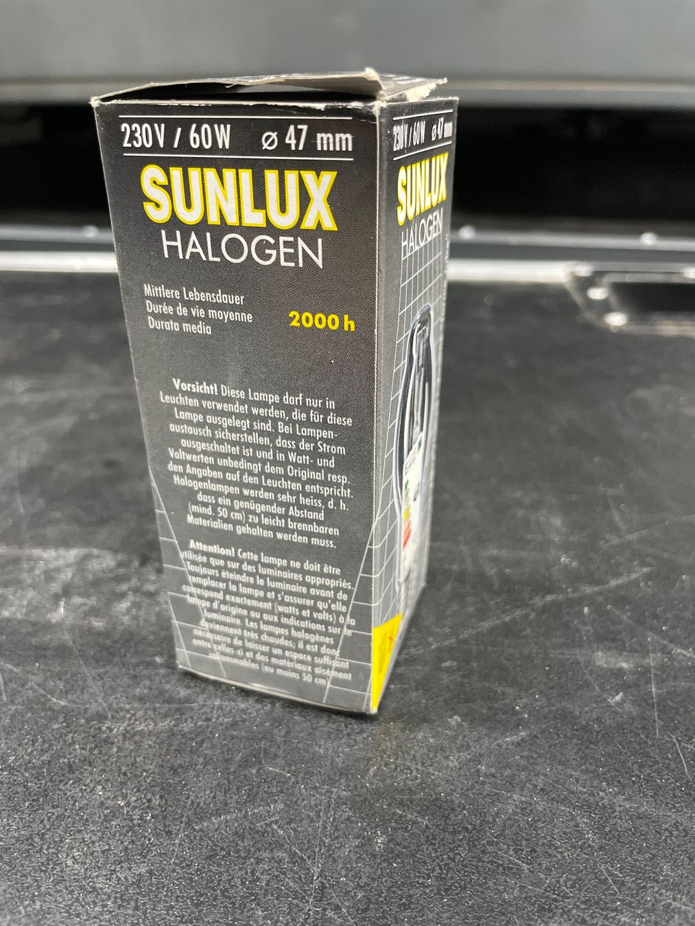 Lampade: Sunlux, Halogenlampe "Röhre", 47mm – Usato da Ermensee venduto da fantasylight 1