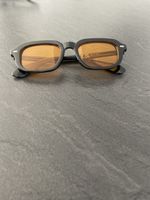 Sonnenbrille schwarz orange  Gläser top Zustand 
