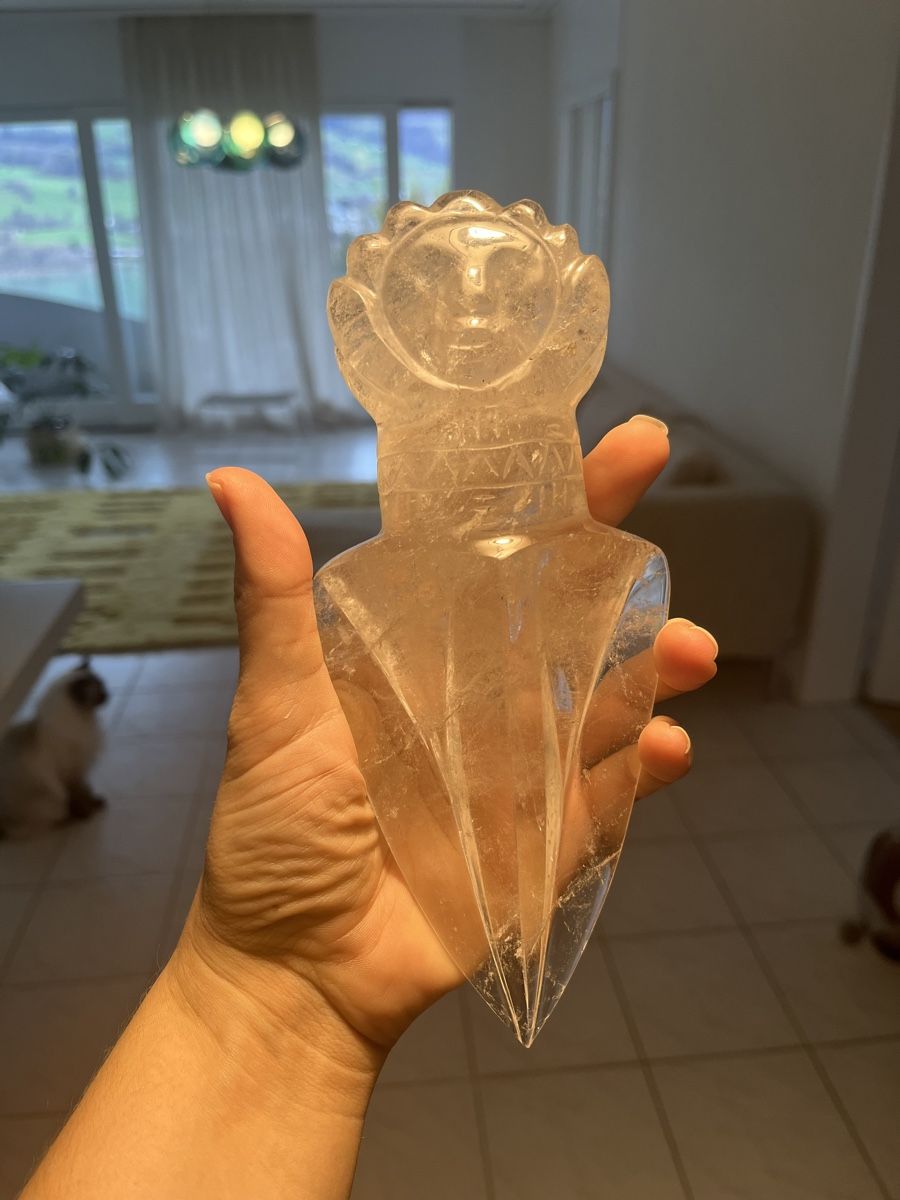Minéraux & Lithothérapie: Kristall Dolch Sonne – D'occasion à Sarnen par HomeFashionArtDesign